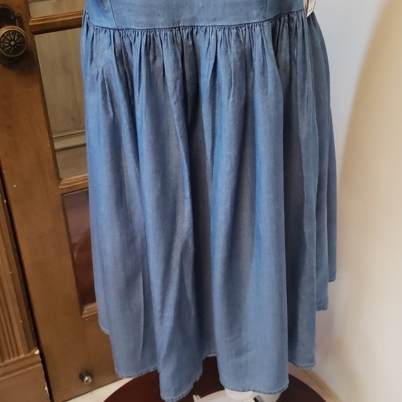 crown & Ivy Chambre Halter Fit and Flare D… - Picture 3 of 7